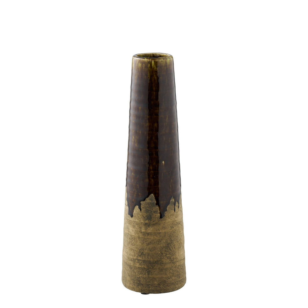 Keramieken Vaas Bruin Ø11 × 39 cm