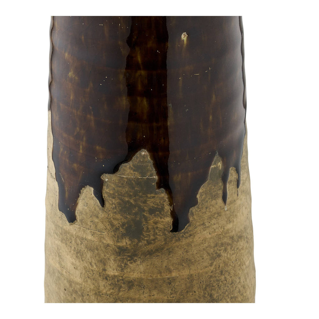 Keramieken Vaas Bruin Ø11 × 39 cm