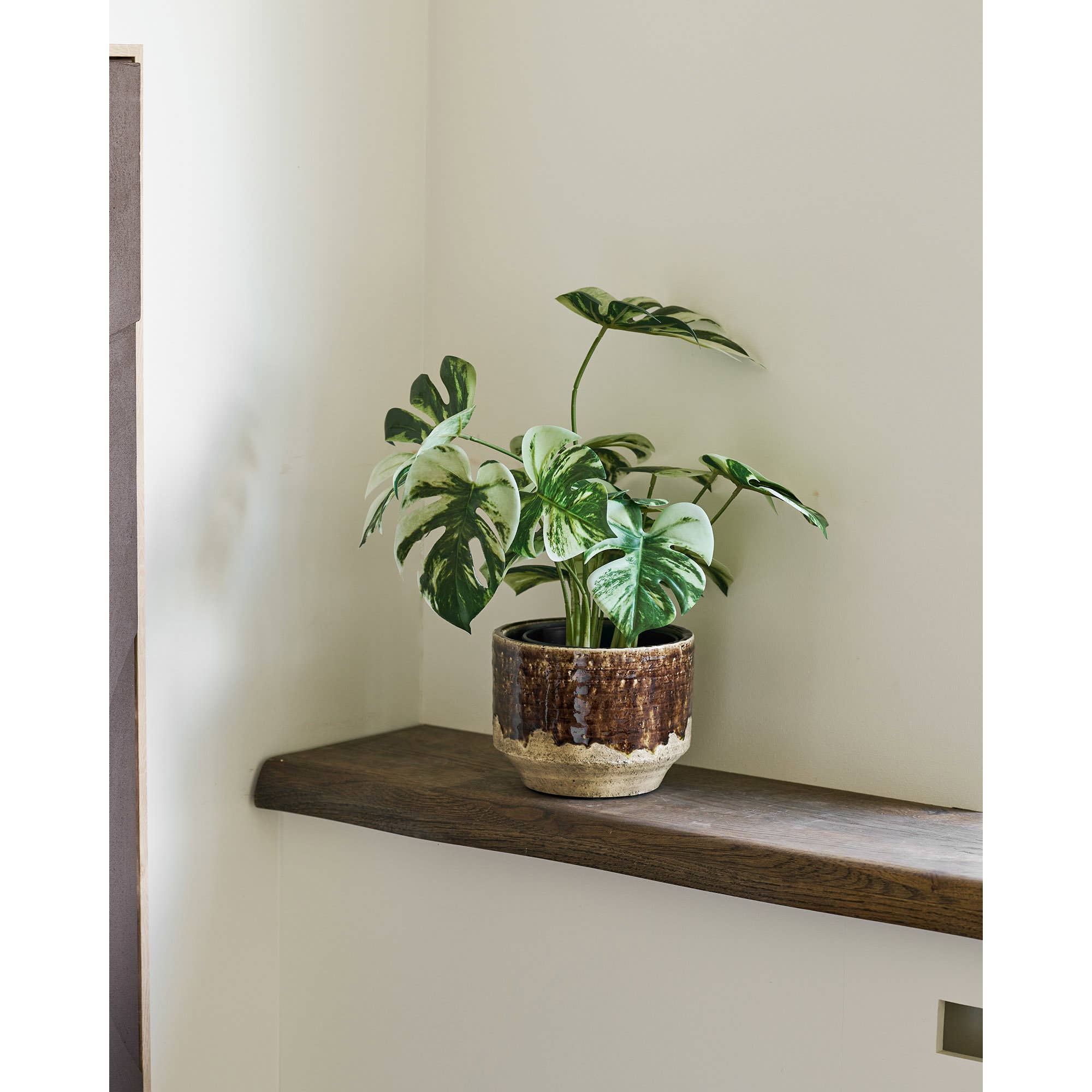 Keramieken Bloempot Bruin Ø16,5 × 12,5 cm