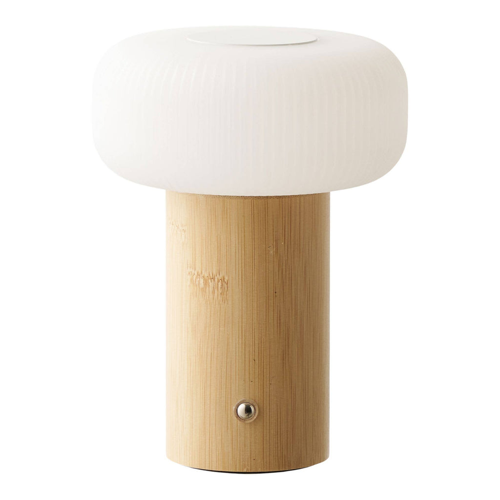 Stafford Oplaadbare Tafellamp Naturel / Wit