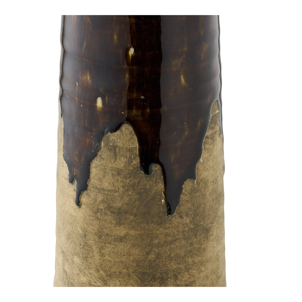 Keramieken Vaas Bruin Ø12,5 × 48 cm