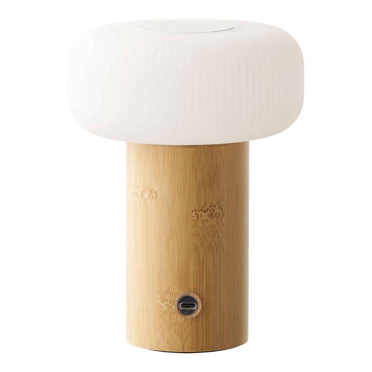 Stafford Oplaadbare Tafellamp Naturel / Wit