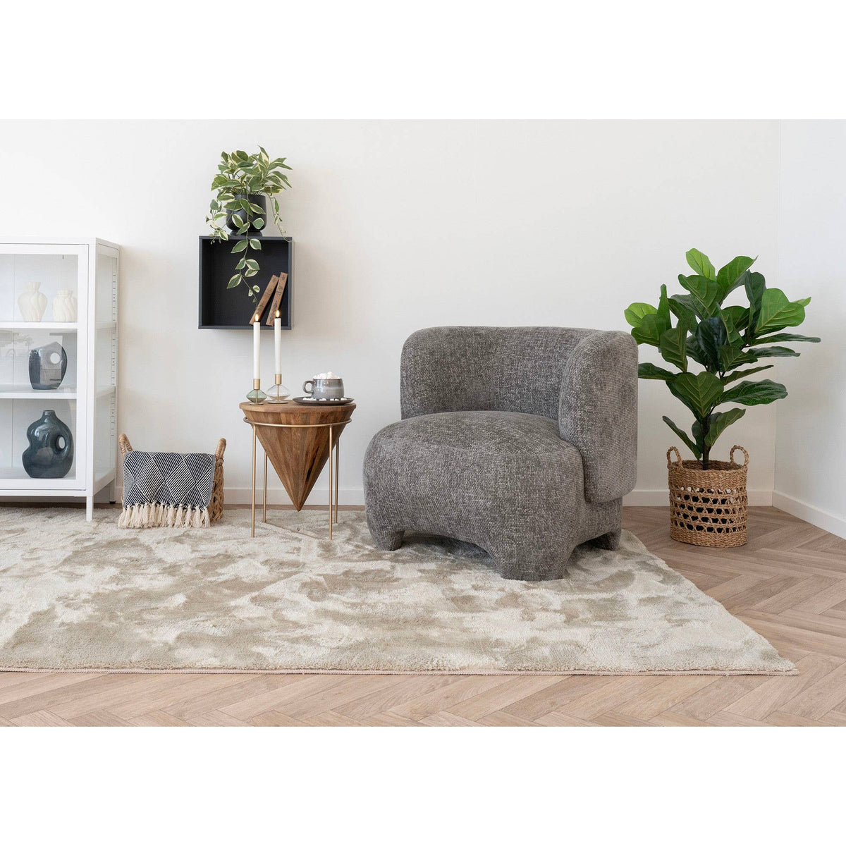 Izmir Plaid – Blauwe Woondeken 130x180 cm